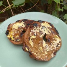 Bagel - Cinnamon, maple & Raisin