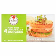 4 Meat Free Chicken Style Burgers