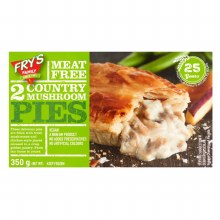 2 Country Mushroom Pies